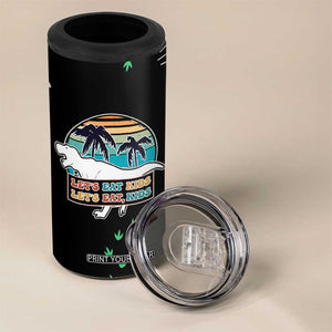 Grammar English Teacher 4 in 1 Can Cooler Tumbler Funny Dinosaurs Punctuation Saves Lives Lets Eat Kids TB10 Print Your Wear