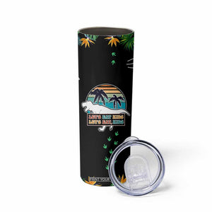 Grammar English Teacher Skinny Tumbler Funny Dinosaurs Punctuation Saves Lives Lets Eat Kids TB10 Print Your Wear