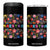 Maestra Bilingue Teacher 4 in 1 Can Cooler Tumbler Cinco De Mayo Spanish Mexican Teacher In Spansish TB10 One Size: 16 oz Black Print Your Wear