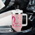 Breast Cancer Awareness Tumbler With Handle In October We Wear Pink Cute Gnome TB10 Print Your Wear