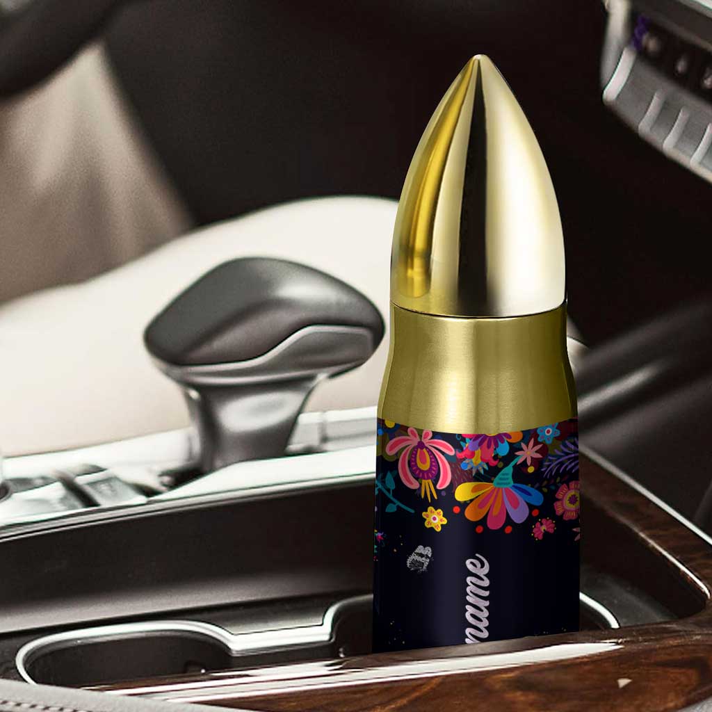 Personalized Chingona Bullet Tumbler Custom Name Latina Mexican Girl In A World Full Of Princesses Be A Chingona TB10 Print Your Wear