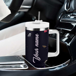 Personalized Chingona Tumbler With Handle Custom Name Latina Mexican Girl In A World Full Of Princesses Be A Chingona TB10 Print Your Wear