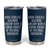 Funny Coworker Gifts Tumbler Cup Work Forecast Sarcastic Gag Present for Boss Employer Navy TB10 Navy Print Your Wear