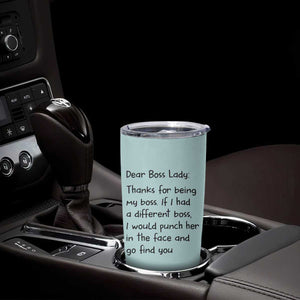 Funny Boss Gifts for Women Tumbler Cup Bosses Day Funny Boss Lady Gift Ideas TB10 Print Your Wear