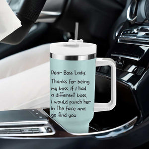 Funny Boss Gifts for Women Tumbler With Handle Bosses Day Funny Boss Lady Gift Ideas TB10 Print Your Wear