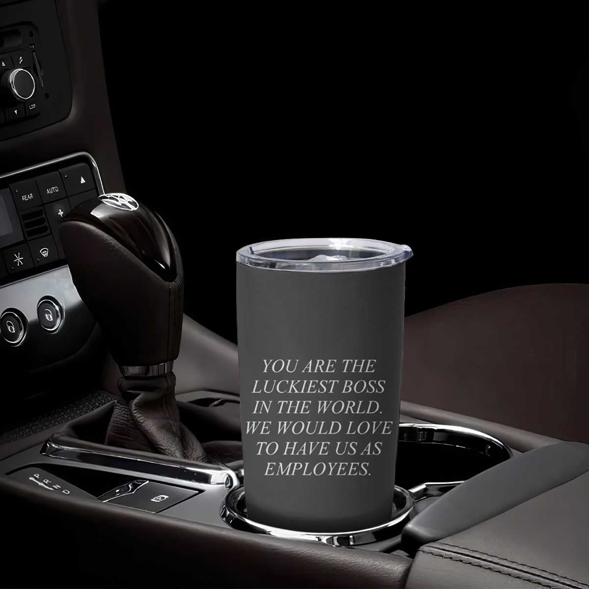 Gift for Boss Tumbler Cup You Are The Luckiest Boss In The World TB10 Print Your Wear