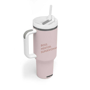 Boss Gifts for Women Tumbler With Handle Boss Lady Mentor Superwoman Christmas Birthday Gift TB10 Print Your Wear