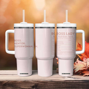 Boss Gifts for Women Tumbler With Handle Boss Lady Mentor Superwoman Christmas Birthday Gift TB10 Print Your Wear