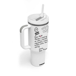 Mothers Day Mom Gifts Tumbler With Handle Love, Your Favorite Best Birthday Presents TB10 Print Your Wear