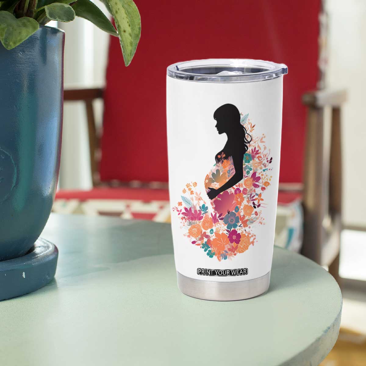 The Only Thing Better Than Being Your Mom Is Watching You Be A Mom Tumbler Cup To My Daughter Become A Mommy TB10 Print Your Wear