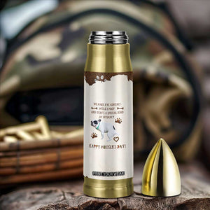 Dog Mom Gifts Bullet Tumbler Mothers Day Dog Lovers We Make Eye Contact While I Poop TB10 Print Your Wear