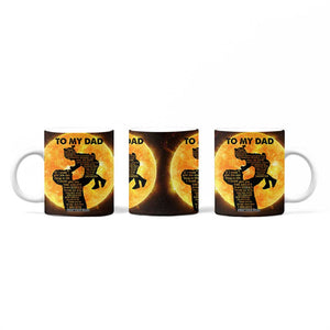 Dad Gifts From Daughter Coffee Mug Fathers Day Girl Dad TB10 Print Your Wear