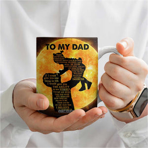 Dad Gifts From Daughter Coffee Mug Fathers Day Girl Dad TB10 Print Your Wear