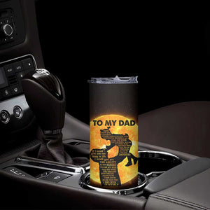 Dad Gifts From Daughter Skinny Tumbler Fathers Day Girl Dad TB10 Print Your Wear