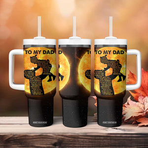 Dad Gifts From Daughter Tumbler With Handle Fathers Day Girl Dad TB10 Print Your Wear