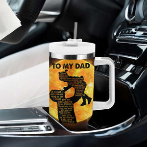 Dad Gifts From Daughter Tumbler With Handle Fathers Day Girl Dad TB10 Print Your Wear