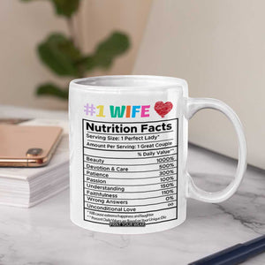 Funny Gifts For Wife Coffee Mug From Husband I Am Not Spoiled My Husband Just Loves Me TB10 Print Your Wear