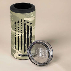 Anniversary Gift For Men 4 in 1 Can Cooler Tumbler I Promise To Always Be By Your Side Camo Valentines Day TB10 Print Your Wear