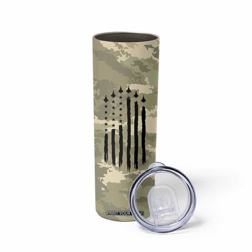 Anniversary Gift For Men Skinny Tumbler I Promise To Always Be By Your Side Camo Valentines Day TB10 Print Your Wear