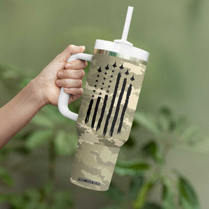 Anniversary Gift For Men Tumbler With Handle I Promise To Always Be By Your Side Camo Valentines Day TB10 Print Your Wear