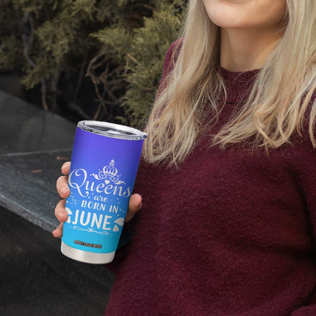 June Birthday Gifts For Women Tumbler Cup Queens Are Born In June TB10 Print Your Wear