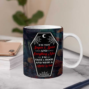 Sugar Skull Coffee Mug Sugar And Spice Gift For Women Girls TB10 Print Your Wear
