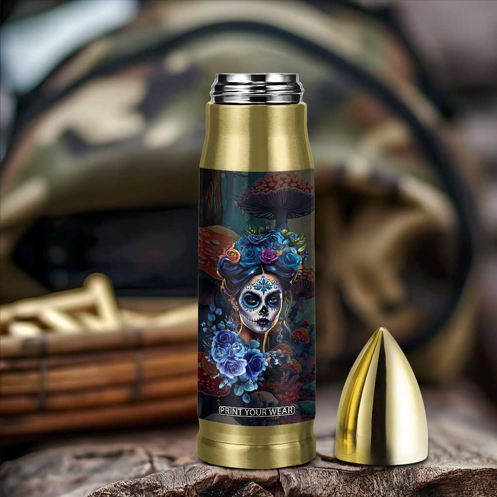 Sugar Skull Bullet Tumbler Sugar And Spice Gift For Women Girls TB10 Print Your Wear
