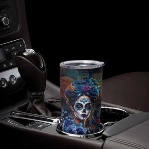 Sugar Skull Tumbler Cup Sugar And Spice Gift For Women Girls TB10 Print Your Wear