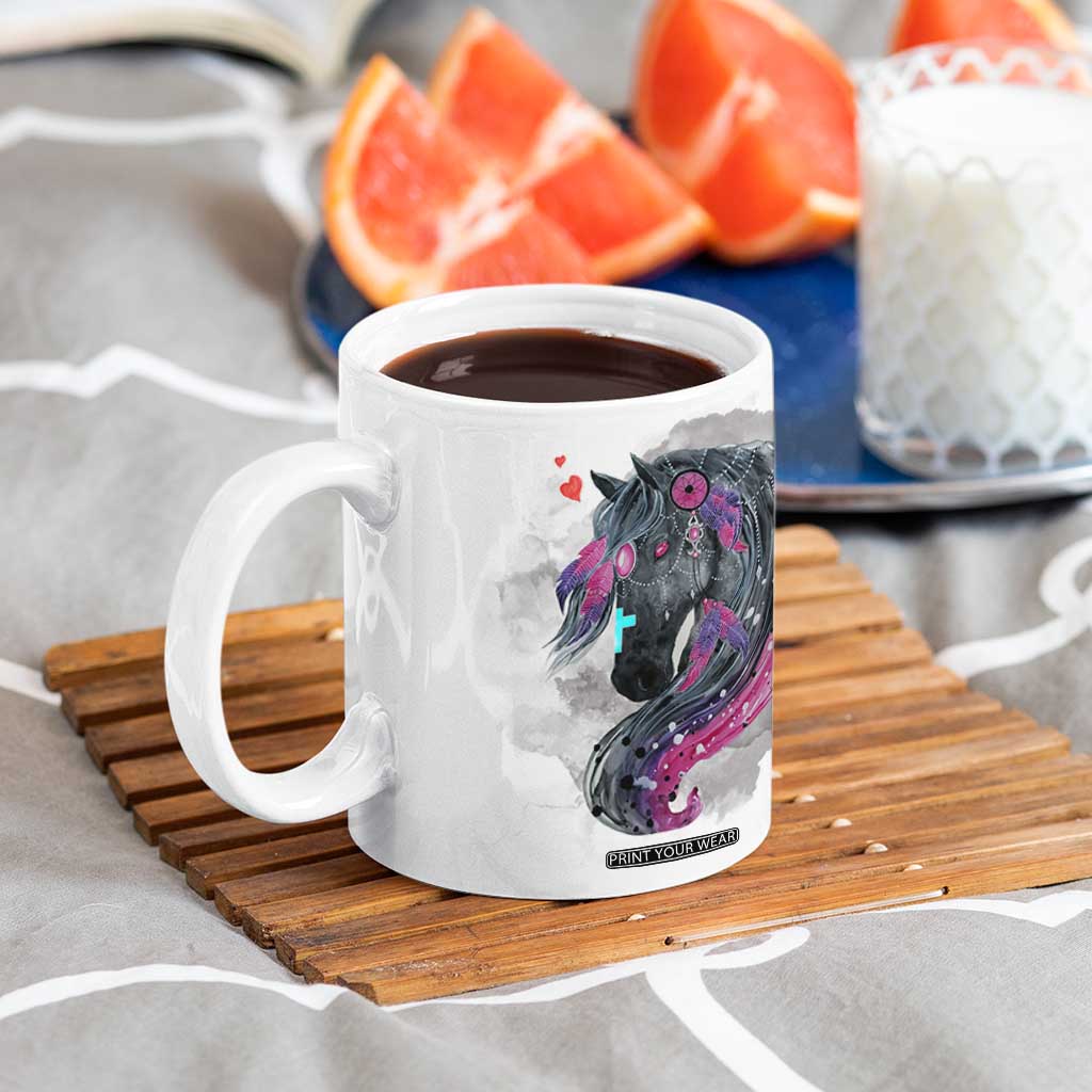 Christian Gifts For Horse Lover Coffee Mug Horse Gifts For Girls Teenage Daughter Sister Friends Bestie Niece TB10 Print Your Wear