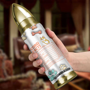Corgi Lovers Bullet Tumbler 3D Inflated Effect Cute Dog Lovers Gift Happy National Corgi Day TB10 Print Your Wear