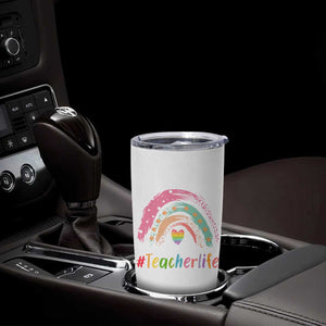 Teacher Life Tumbler Cup It Takes A Big Heart To Shape Little Minds Teacher Gifts TB10 Print Your Wear