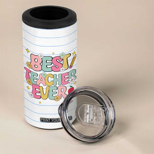 Teacher 4 in 1 Can Cooler Tumbler Appreciation Gift For Teachers TB10 Print Your Wear