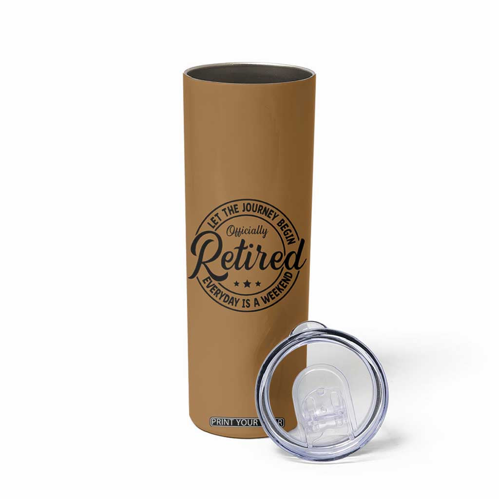 Retirement Gifts For Men Skinny Tumbler Retirement Weekly Schedule Coworker Leaving Goodbye Gift TB10 Print Your Wear