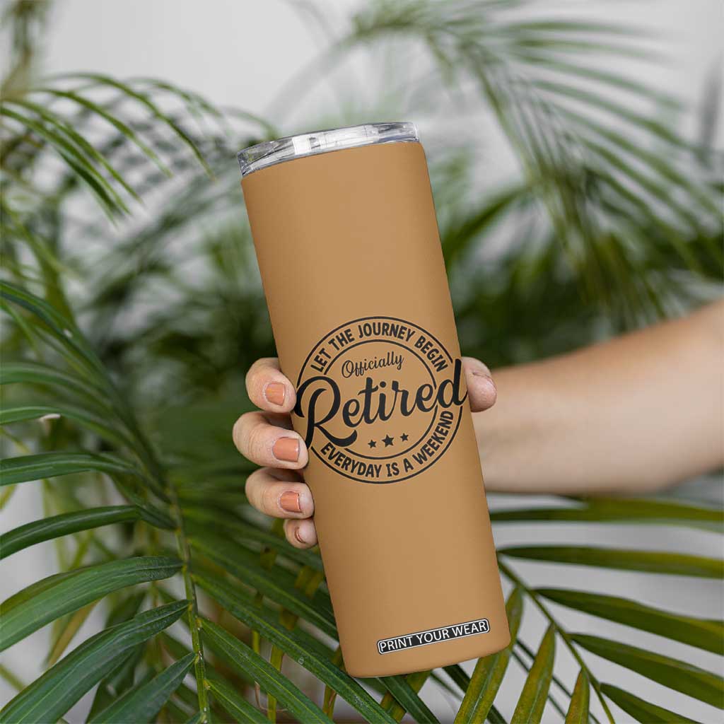 Retirement Gifts For Men Skinny Tumbler Retirement Weekly Schedule Coworker Leaving Goodbye Gift TB10 Print Your Wear