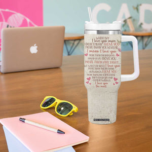 Personalized Couple Gift for Anniversary Tumbler With Handle Custome Name Vintage Romantic Elderly Couple TB10 Print Your Wear