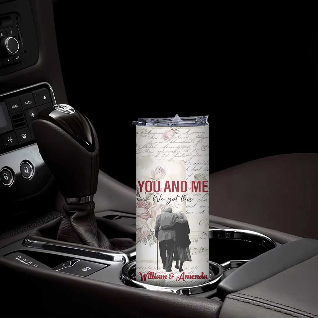 Personalized Anniversary Gift for Wife Skinny Tumbler Custome Name Forever Married Love From Husband TB10 Print Your Wear