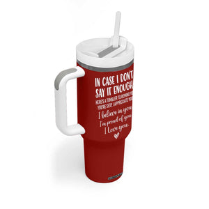Romantic Gift for Her Tumbler With Handle Love Reminder Appreciation Message I Love You TB10 Print Your Wear