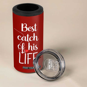 Wedding Anniversary 4 in 1 Can Cooler Tumbler For Her Matching Couple Gift TB10 Print Your Wear