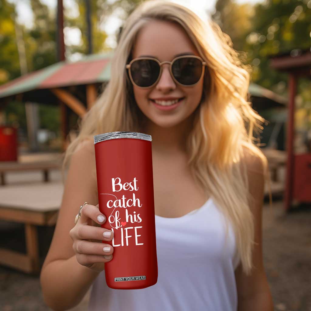 Wedding Anniversary Skinny Tumbler For Her Matching Couple Gift TB10 Print Your Wear