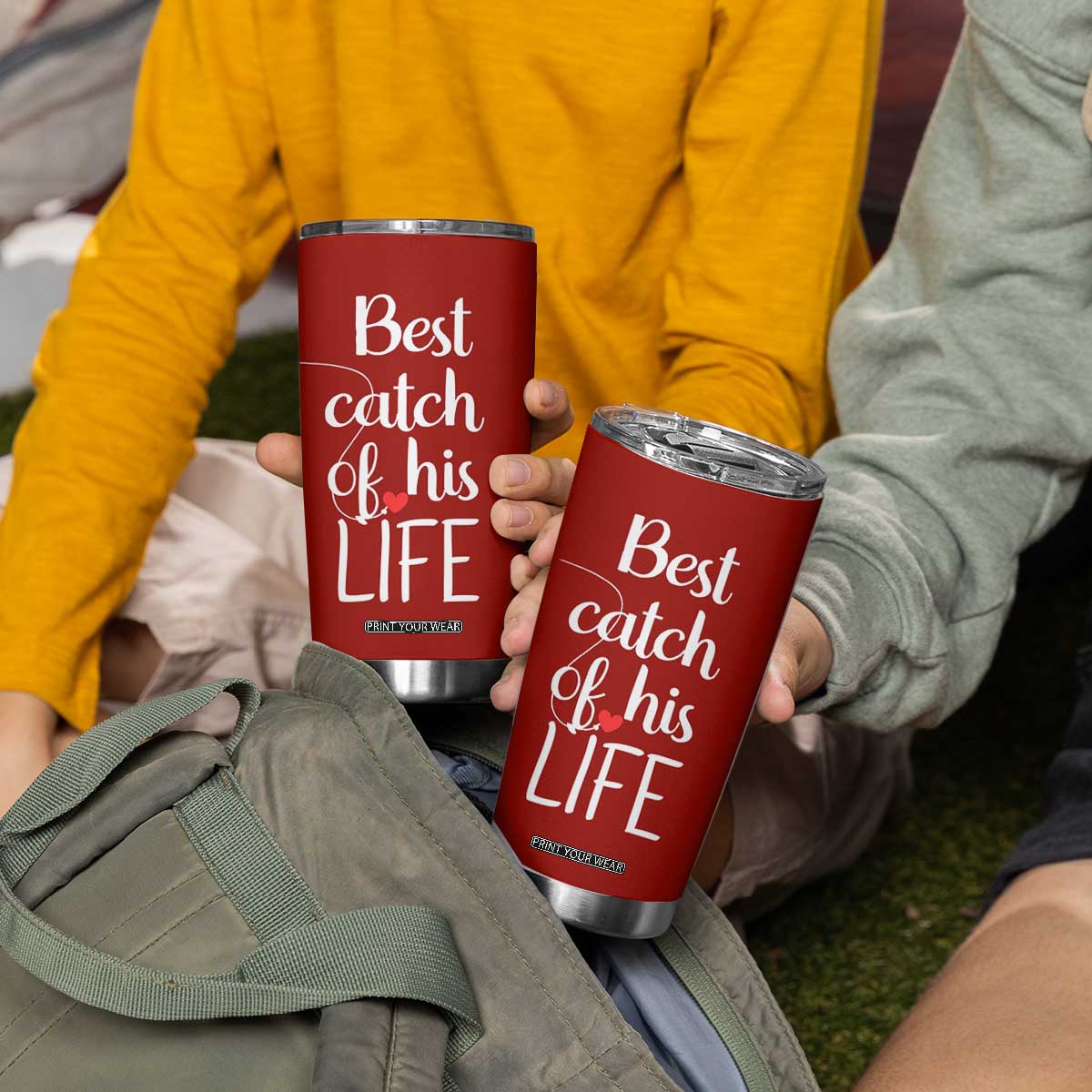 Wedding Anniversary Tumbler Cup For Her Matching Couple Gift TB10 Print Your Wear