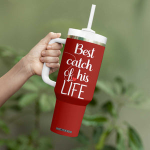 Wedding Anniversary Tumbler With Handle For Her Matching Couple Gift TB10 Print Your Wear