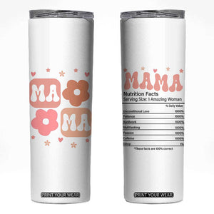 Mama Skinny Tumbler First Mothers Day Gifts For New Mom TB10 White Print Your Wear