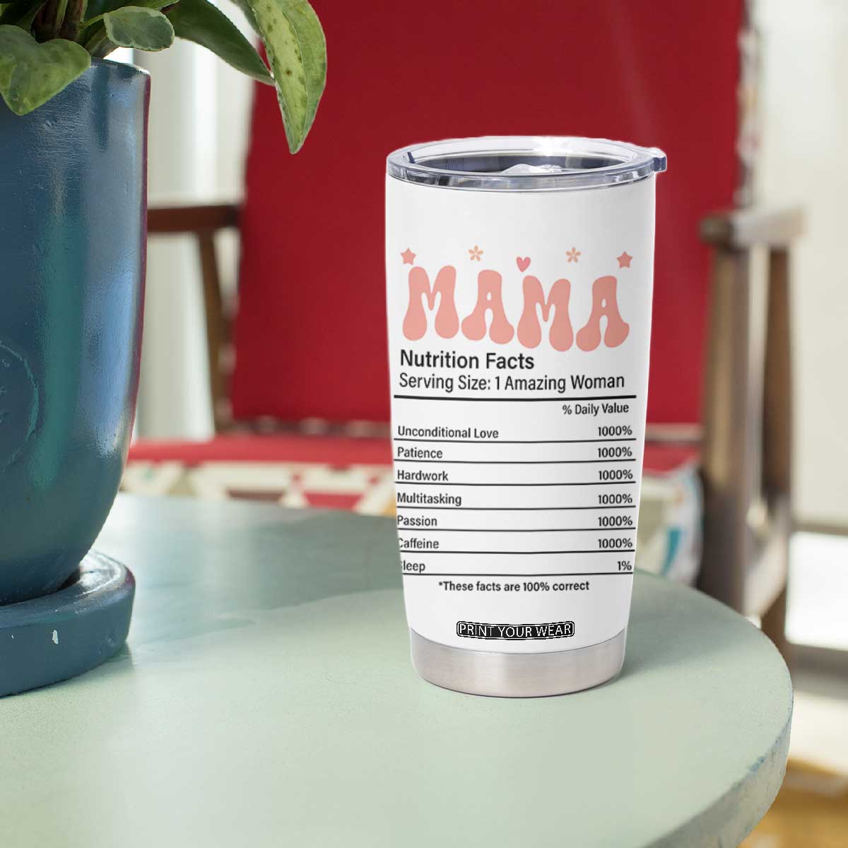 Mama Tumbler Cup First Mothers Day Gifts For New Mom TB10 Print Your Wear