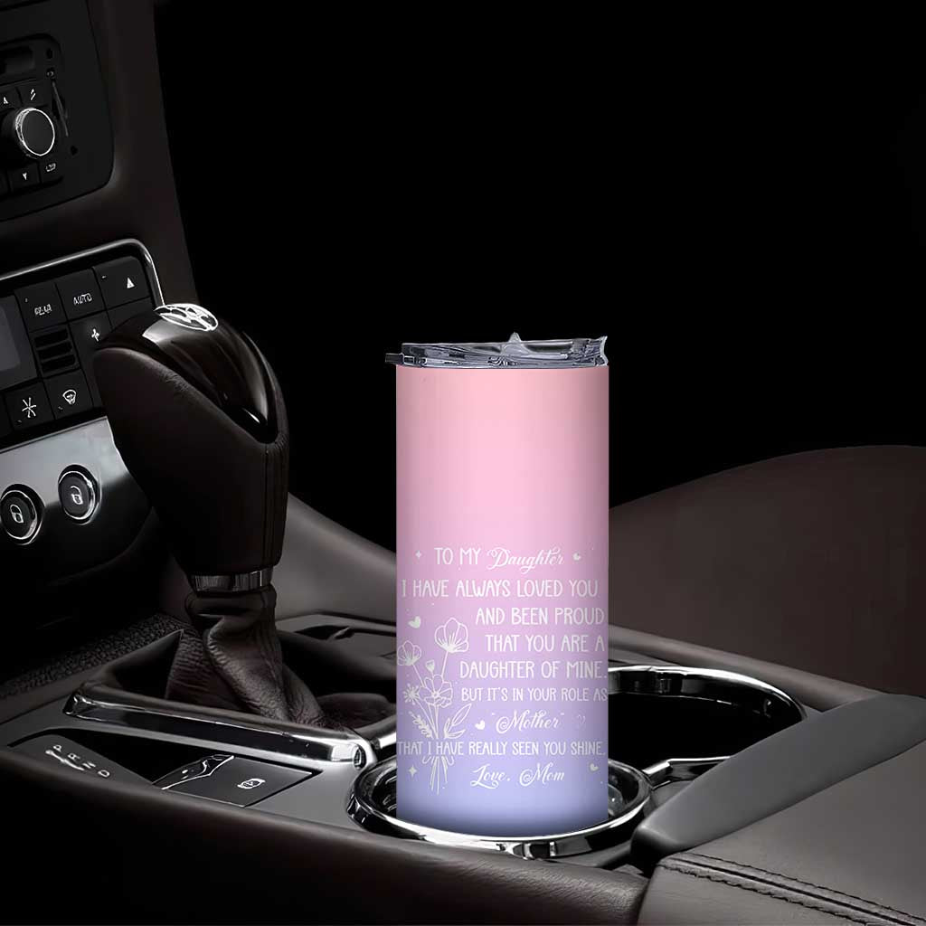 Adult Daughters Gifts From Mom Skinny Tumbler To My Daughter TB10 Print Your Wear