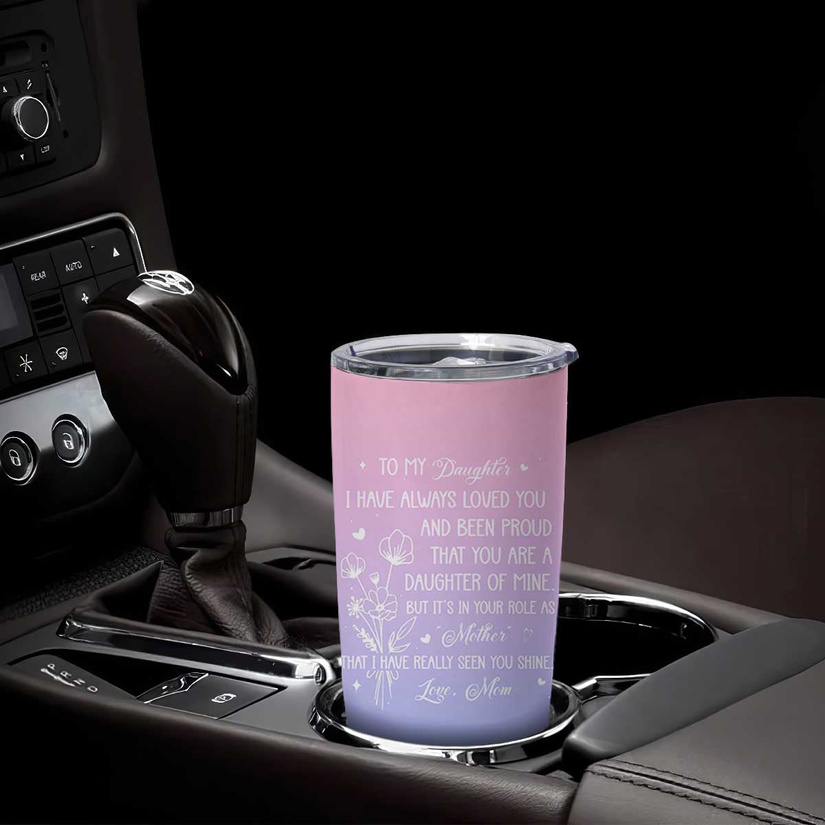 Adult Daughters Gifts From Mom Tumbler Cup To My Daughter TB10 Print Your Wear
