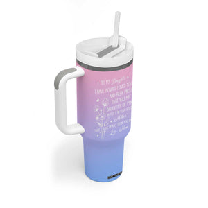 Adult Daughters Gifts From Mom Tumbler With Handle To My Daughter TB10 Print Your Wear