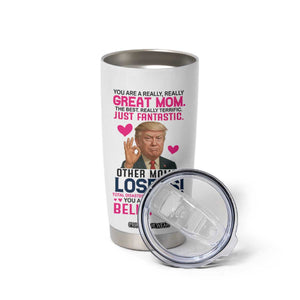 Gifts for Mom From Daughter Son Tumbler Cup Funny Trump Meme Christmas Valentines Day Gift For Mom Wife TB10 Print Your Wear