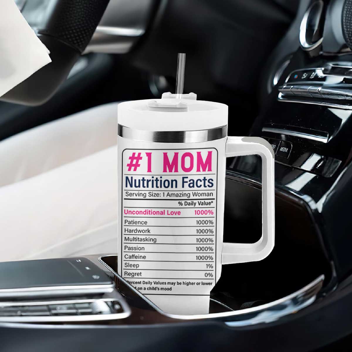 Gifts for Mom From Daughter Son Tumbler With Handle Funny Trump Meme Christmas Valentines Day Gift For Mom Wife TB10 Print Your Wear
