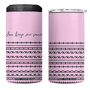 Hidden Message 4 in 1 Can Cooler Tumbler Fuck This Shit Office Prank TB10 One Size: 16 oz Pink Print Your Wear