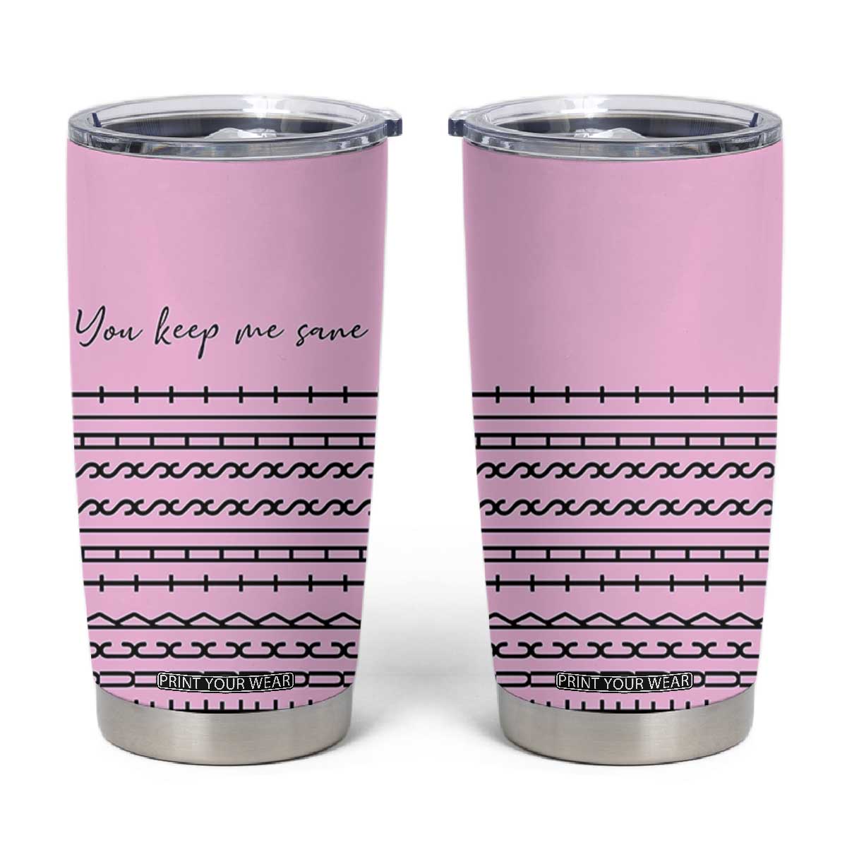 Hidden Message Tumbler Cup Fuck This Shit Office Prank TB10 Pink Print Your Wear